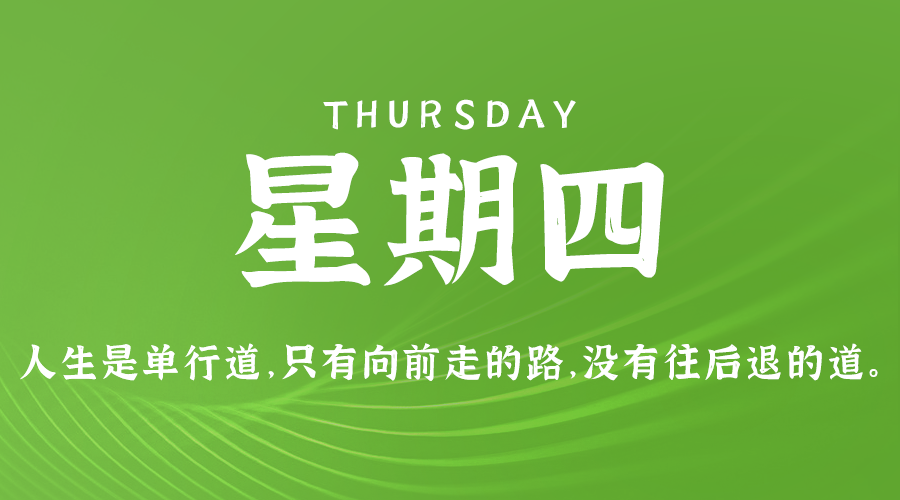 【异客】08日29日，星期四，在这里每天60秒读懂世界！